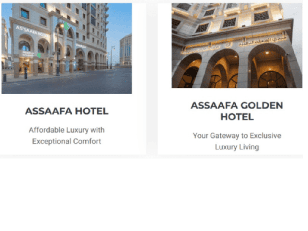 Assaafa Hotels platform